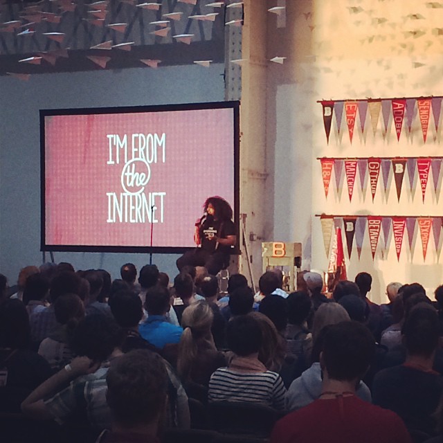 Reggie Watts at Brooklyn Beta