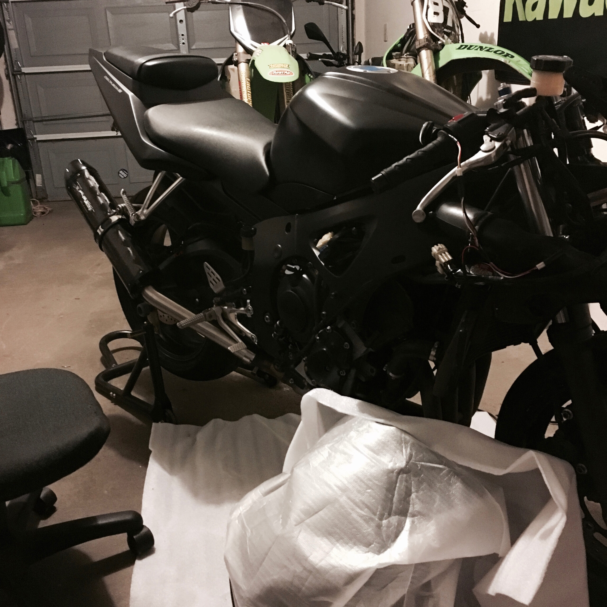Gas Tank Installed